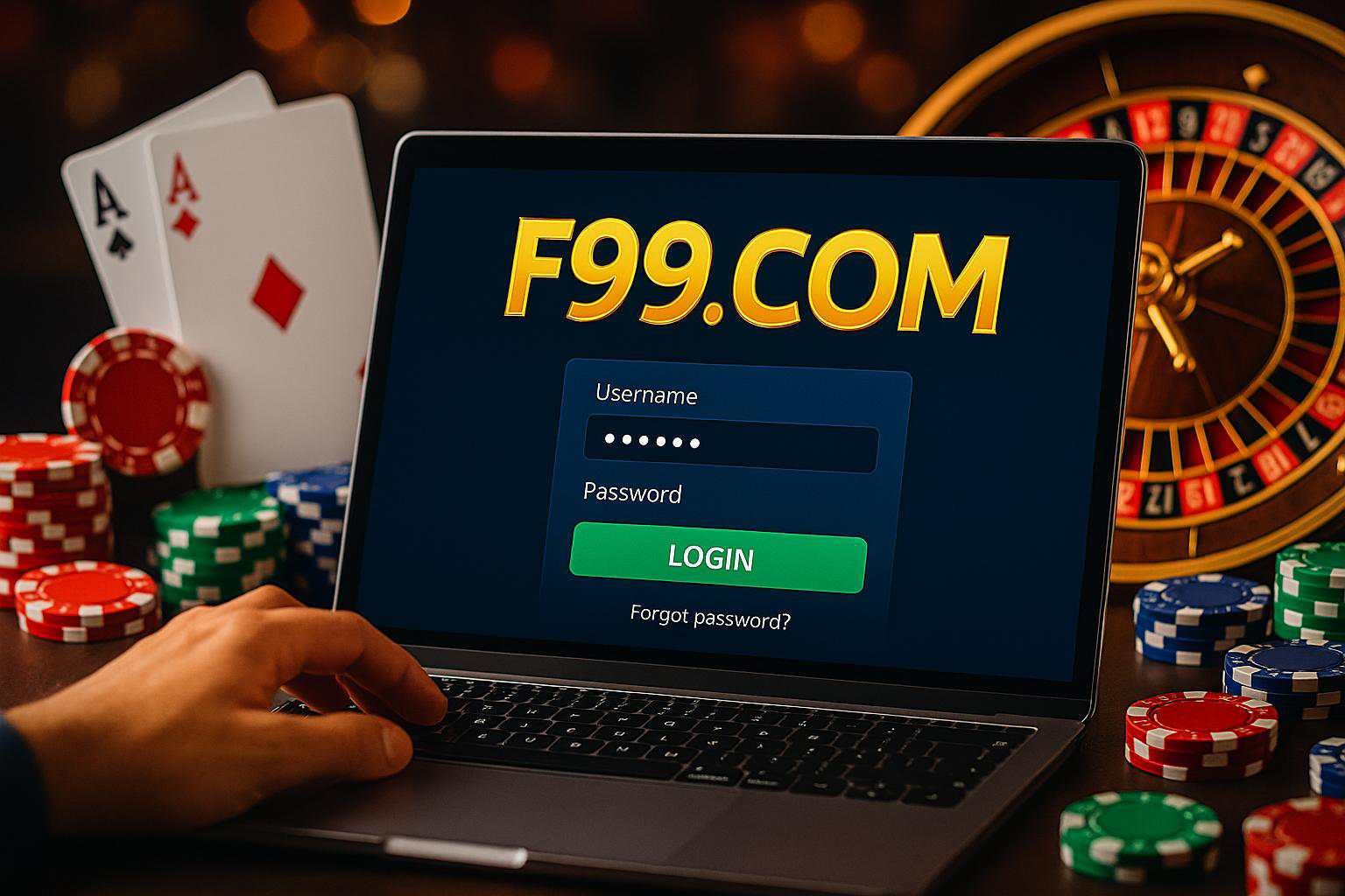 Login no Cassino F99.COM
